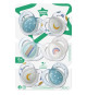 Sucette de nuit - TOMMEE TIPPEE - 6-18 mois - Lot de 6 sucettes phosphorescentes avec capsule de stérilisation réutilisable