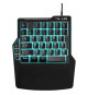 Clavier Gamer - THE G-LAB - KEYZ THORIUM - MINI CLAVIER- Filaire - Noir