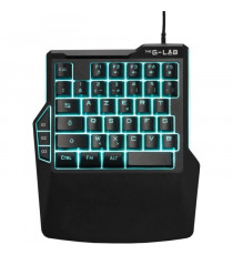 Clavier Gamer - THE G-LAB - KEYZ THORIUM - MINI CLAVIER- Filaire - Noir