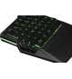 Clavier Gamer - THE G-LAB - KEYZ THORIUM - MINI CLAVIER- Filaire - Noir