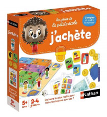 Jeu de société - NATHAN - J'achete - Jeu de courses avec 6 boutiques, 15 a dépenser