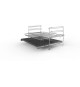 Four multifonction Pyrolyse - BOSCH SER4 - HBA372ES0 Inox - 71l - 7 modes de cuisson