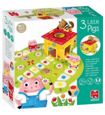 Jeu coopératif - GOULA - 3 Little Pigs - Aidez les cochons a rentrer avant le loup