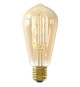 Ampoules connectées Calex Edison LED Filament connectée ST64 ambrée E27