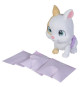 Smoby - Pamper Petz - Lapin a adopter - 4 accessoires - Articulé - Bois et fais pipi - Certificat d'adoption - Des 3 ans