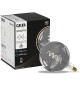 Ampoule LED E27 - CALEX - G200 SMART LED - 5 W - 130 lm - 2100 K - Intensité variable - Titanium
