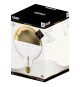 Ampoule LED E27 - CALEX - TOP MIRROR G125 - Filament droit - 4 W - 200 lm - 1800 K - Or