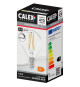 Ampoule LED E14 - CALEX - BALL P45 - Filament droit - 4,5 W - 470 lm - 2700 K - Intensité variable - Transparente