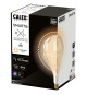 Ampoule LED E27 - CALEX - SMART ORGANIC EVO - Filament flexible - 6 W - 280 lm - 1800 K - Intensité variable - Or