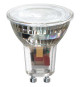 Ampoule LED reflecteur - CALEX - GU10 - 6 W - 400 lm - 3000 K - Intensité variable - Chrome