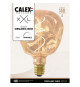 Ampoule LED E27 - CALEX - G125 NEO ORGANIC - Filament flexible - 4 W - 150 lm - 1800 K - Intensité variable - Or