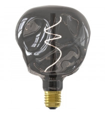 Ampoule LED E27 - CALEX - G125 NEO ORGANIC - Filament flexible - 4 W - 80 lm - 1800 K - Intensité variable - Titanium