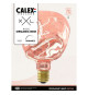 Ampoule LED E27 - CALEX - G125 NEO ORGANIC - Filament flexible - 4 W - 70 lm- 1800 K - Intensité variable - Rose