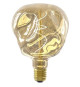Ampoule LED E27 - CALEX - G125 NEO ORGANIC - Filament flexible - 4 W - 75 lm - 1800 K - Intensité variable - Champagne