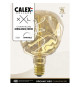 Ampoule LED E27 - CALEX - G125 NEO ORGANIC - Filament flexible - 4 W - 75 lm - 1800 K - Intensité variable - Champagne