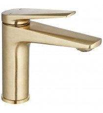 Mitigeur Lavabo - EDOUARD ROUSSEAU - GLOSS - Laiton Brossé