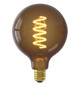 Ampoule LED E27 - CALEX - G125 GLOBE - Filament droit - 4 W - 120 lm - 1800 K - Intensité variable - Naturel