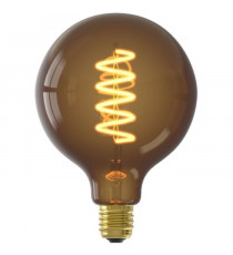 Ampoule LED E27 - CALEX - G125 GLOBE - Filament droit - 4 W - 120 lm - 1800 K - Intensité variable - Naturel