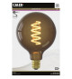 Ampoule LED E27 - CALEX - G125 GLOBE - Filament droit - 4 W - 120 lm - 1800 K - Intensité variable - Naturel