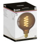 Ampoule LED E27 - CALEX - G125 GLOBE - Filament droit - 4 W - 120 lm - 1800 K - Intensité variable - Naturel