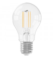 Ampoule LED E27 - CALEX - STANDARD A60 - Filament droit - 7 W - 806 lm - 2700 K - Intensité variable - Transparent