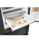 Réfrigérateur Combiné - HAIER - 3D 60 Series 5 HTW5618ENPT - Classe E - 360 L - 185 x 59,5 x 66,7 cm - Noir