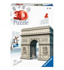 Puzzle 3D Arc de Triomphe - Ravensburger - Monument 216 pieces - sans colle - Des 8 ans