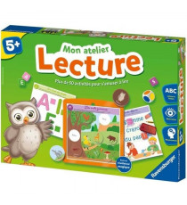 Mon atelier Lecture - Coffret complet éducatif - Apprentissage de la lecture - 50 activités - Ravensburger - Des 5 ans