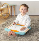 Smoby - Ardoise nomade - 3 utilisation différentes - Inclus : 1 feutre effaçable,  4 coloriages et 1 chiffon - Fabriqué en Fr…