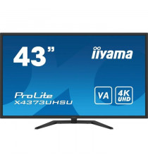 Ecran PC - IIYAMA - X4373UHSU-B1 - 43 VA LED 4K 3840 x 2160 - 3ms - 60Hz - 2 x HDMI 1 x DP 1x mini DP