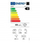 Lave-linge hublot - Pose libre - BRANDT - WFB393QW - 9 kg - Induction - 60 cm - 1400 Trs/min - Blanc