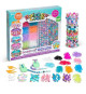 Coffret - BANDAI - Rainbow Loom Beadmoji Deluxe - CD0124, pour faire une multitude de bracelet Rainbow Loom