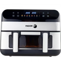 Friteuse sans huile - FAGOR - Airfryer FGF10 - 10L - 2400 W - Ecran tactile - 8 modes pré enregistré  Grande cuve de cuisson