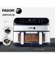 Friteuse sans huile - FAGOR - Airfryer FGF10 - 10L - 2400 W - Ecran tactile - 8 modes pré enregistré  Grande cuve de cuisson