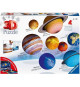 Puzzle 3D Systeme solaire - Ravensburger - Puzzle enfant 3D éducatif - sans colle - 8 planetes - 522 pieces - Des 6 ans