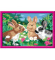 Numéro d'art - grand format - Lapins dans le pré - Ravensburger - Kit complet de Peinture au numéro - Des 7 ans