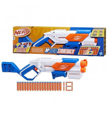 Nerf NSeries blaster Strikeback a fléchette, 18 fléchettes, a partir de 8 ans