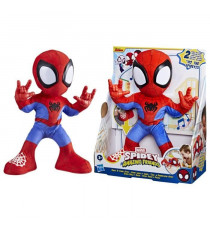 Spidey danse et rampe, peluche interactive avec musique et sons, jouets de super-héros a partir de 3 ans, Spidey et ses Amis …