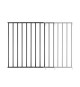 Badabulle Barriere de sécurité Enfant Safe&Protect XL - Extensible (60 a 106.5 cm) - Ouvertures Extra Large - Fixation Vis, Noir