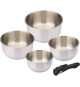 4 Casseroles - BAUMALU - COMETE - Tous feux dont induction - 14 a 20 cm