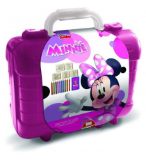 Travel Set - MULTIPRINT - 42866 - 5 tampons Minnie, 10 crayons