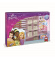 Coffret de tampons - MULTIPRINT - 4660 - Princesses Disney - 7 tampons bois et latex, 12 feutres Giotto, regle, album coloriage