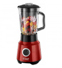 Blender - RUSSELL HOBBS - Compact Home 25290-56 - 400 W - Inox brossé - Bol verre 1 L - 2 vitesses + pulse