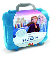 Jeu créatif - MULTIPRINT - Travel Set 42981 - 5 tampons La Reine des Neiges - 10 crayons