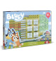 Coffret de tampons - MULTIPRINT - 4120 - Bluey - 7 tampons bois et latex, 12 feutres Giotto, regle, album coloriage