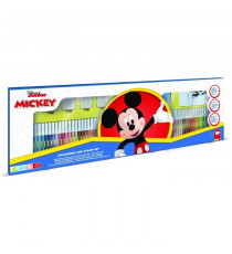 Coffret coloriage - MULTIPRINT - 18945 - 60 feutres 4 tampons Mickey