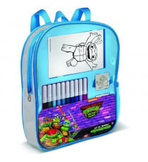 Sac a dos garni - MULTIPRINT - 24884 - 4 tampons Tortues Ninja