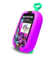 Trolley - MULTIPRINT - 64869 - 7 tampons Monster High, 5 crayons, 18 feutres