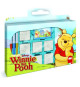 Coffret de tampons - MULTIPRINT - 7770 - Winnie l'Ourson - 7 tampons bois et latex, feutres Giotto, album coloriage