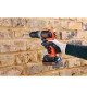 Perceuse a percussion sans fil - BLACK & DECKER - BCD003ME2SA-QW - 18 V - 1 Batterie 4 Ah + 1 Batterie 2,5 Ah